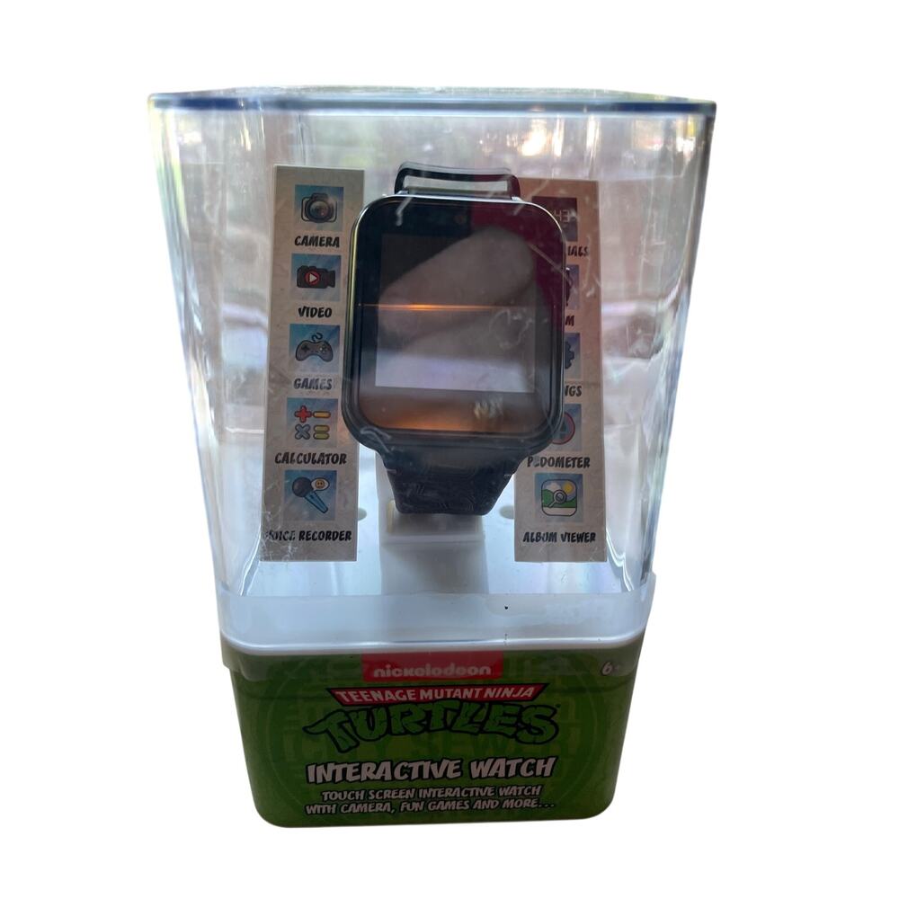 Accutime Nickelodeon Teenage Ninja Mutant Turtles Interactive Watch Ages 6+